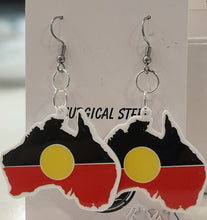 Load image into Gallery viewer, Aboriginal Surgical Steel Dangles